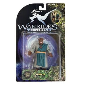 Vintage 1997 Warriors Of Virtue MOSELY Action Figure